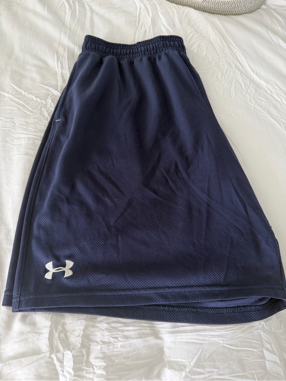 Under Armour Navy Elastic Waist Athletic Skort
